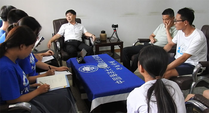 中國海洋大學(xué)海之帆公益支教團走進河南厚坡鎮(zhèn)，講好藍色故事，助力海洋強國