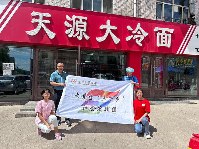 “烈日炎炎，冷面纖纖”非遺之味——東北農(nóng)業(yè)大學(xué)國(guó)際文化教育學(xué)院大學(xué)生“三下鄉(xiāng)”社會(huì)實(shí)踐紀(jì)實(shí)