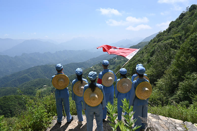 重外院學子三下鄉：走進城口縣紅軍村，書寫青年鄉村實踐故事
