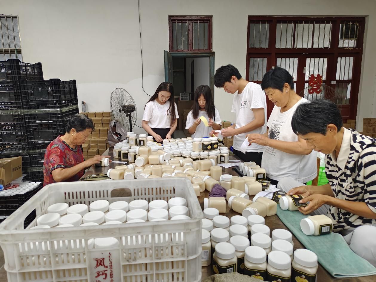 三下鄉“青耕河南 甜蜜興農”|鄭小商暑期社會實踐團深入電商企業實踐