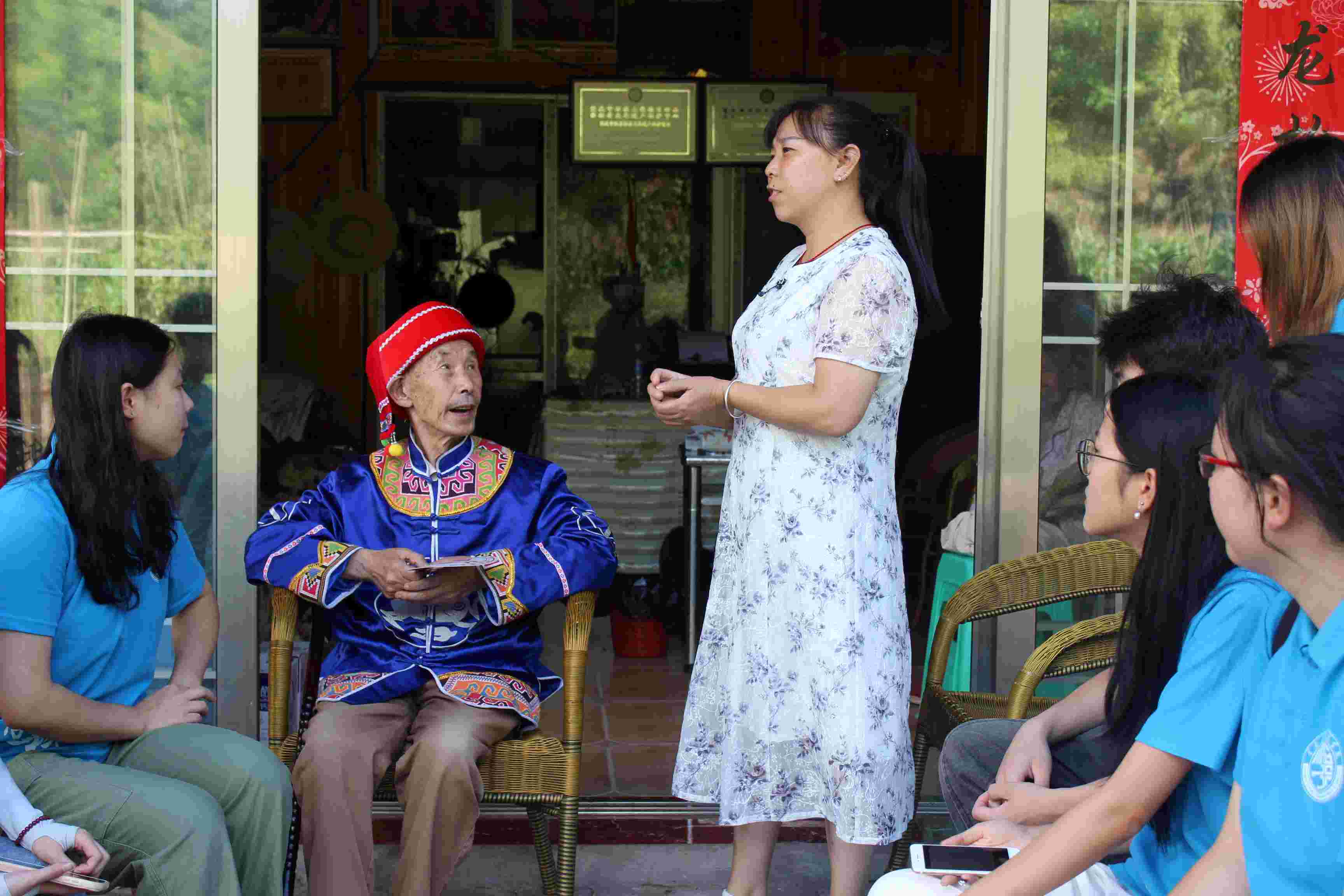 重人科學子三下鄉：尋非遺之聲，承啰調之樂